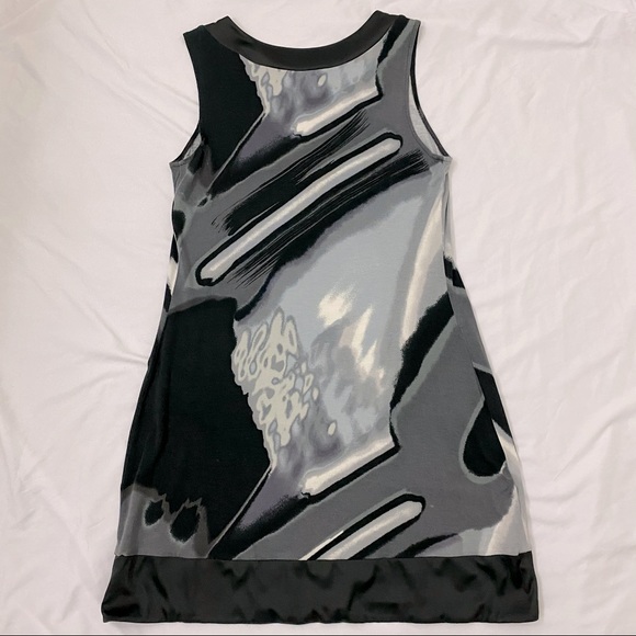 Express Dress Size M black/white - Picture 2 of 2